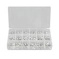 thumbnail image 1 of 420Pcs 18 Values Non insulated Ring Fork U Type Crimp Terminals Assortment Kit, 1 of 4