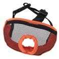thumbnail image 1 of Breathable Mesh Dog Muzzle For Short Snout , Adjustable  For Biting Chewing Training, With Tongue Out Design, 1 of 8