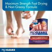 Pro Clearz Fungal Shield Brush-On Antifungal Liquid, Maximum Strength 1 oz (Pack of 2)
