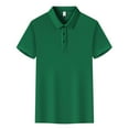 thumbnail image 1 of Timegard Womens Summer Tops Plus Size Short Sleeve Button up Collared Shirt Dressy Casual Loose Tops, 1 of 2