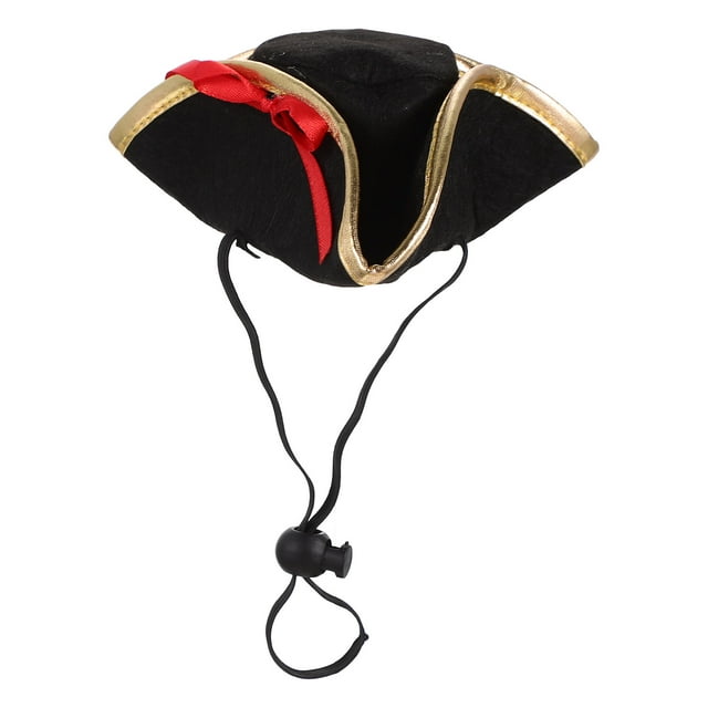 Miangastore Decorative Puppy Hat Pirate Style Puppy Hat Adorable Kitten Hat Cat Accessory