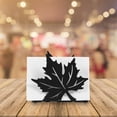 thumbnail image 3 of DINHEAROM Freestanding Napkin Holder Maple Leaf Iron Storage for Restaurant 1Pack, 3 of 8