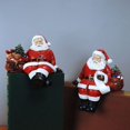 thumbnail image 2 of Artesanías de resina de Papá Noel creativas nórdicas, adornos para la decoración del hogar, sala de estar, escritorio, regalos de Navidad B, 2 of 5