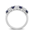 thumbnail image 4 of Everly Women's Sapphire 14k White Gold Ring, 4 of 7