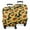 Black Green Leaf, variant on Yellow Green Leaf Sunflower Pattern Luggage Cover Fashion Suitcase Cover Baggage Covers Fit 25-28 Inch Luggage (Go Travel)