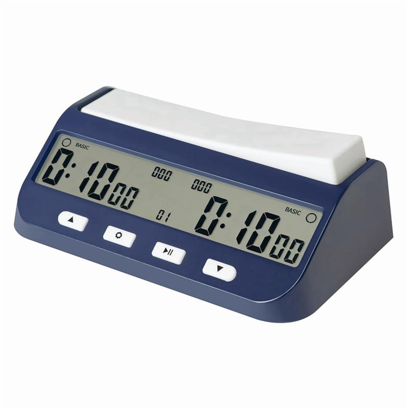 Competition Chess Timer for Tournaments - Portable Digital Chess Clock with Large Screen