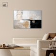 thumbnail image 3 of Black Dust and White Ash I Canvas Black and White Art by Art Remedy, Silver Frame, 54" x 36", 3 of 7