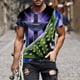 thumbnail image 2 of Camisas para Hombre Impresión Casual Top de Moda, Camisas a Rayas para Hombres Ropa de Pascua para Fiestas Y Diarios, 2 of 5