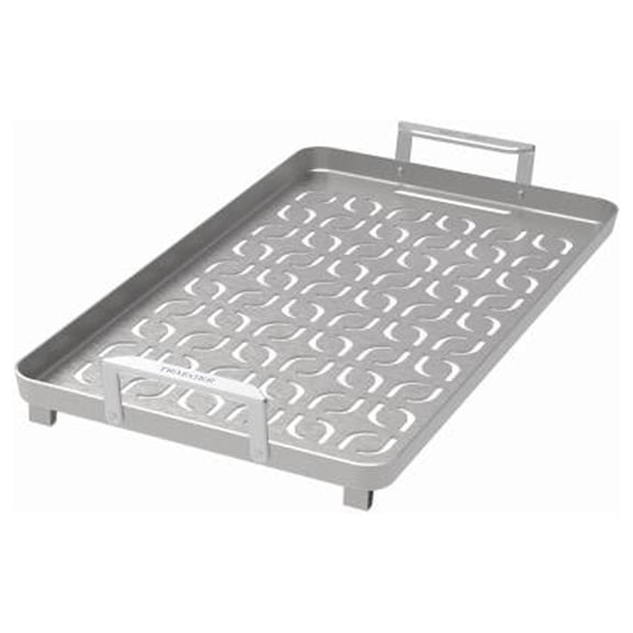 Traeger BAC610 ModiFIRE Fish & Veggie Stainless Steel Grill Tray, 18 x 10-In. - Quantity 1