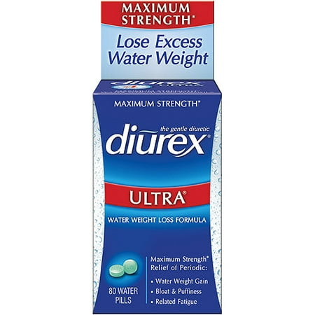 Diurex Ultra The Gentle Diuretic Water Pills 80 ct ...