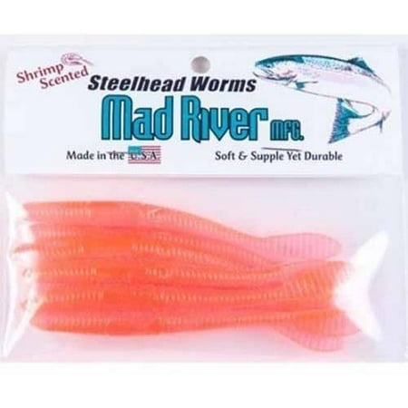 Mad River Steelhead Worms (Best Steelhead Fishing In Ohio)