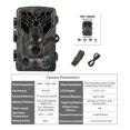 thumbnail image 3 of HC-810A 1080P 20MP HD Wildlife Camera Scouting Trail Camera Wildview 3 PIR Motion Night Vision Camera Home Safe Game Cam ,Lightweight  Compact, 3 of 6