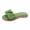 Green, variant on AJTQTH Water Slides for Kids Girls Teens Stylish Ruffles Straps Low Heel Thick Soled Platforms Sandals Summer Beach Casual Walking Sandals Green 4-5Years