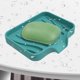thumbnail image 3 of Jabonera Silicona Drenable Portátil Fregadero Esponja Soporte para Baño () Verde, 3 of 5