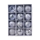 thumbnail image 4 of 12 adornos colgantes para árbol de Navidad, decoración navideña, colgante con dije de 2,36 pulgadas gris, 4 of 7