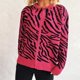 thumbnail image 5 of Ailaofu Women's Zip Up Hooded Cardigan Sweater Knitted Drop Shoulder Fall Hoodies Outerwear, 5 of 5