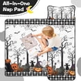 thumbnail image 4 of Halloween Night Scene Pattern Toddler Nap Mats for Kids Preschool,50"x20" Sleeping Mat Bag or Kids,Toddler Sleeping Bag,Toddler Nap Mat or Daycare, 4 of 6