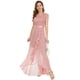 thumbnail image 5 of Vestido de cóctel elegante con escote en V para mujer, vestido de dama de honor, 5 of 6