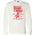 thumbnail image 3 of Inktastic Boxing Champ Long Sleeve T-Shirt, 3 of 5