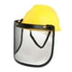 thumbnail image 4 of Protector facial para casco forestal con visera de malla para carpintería, protector facial profesional, 4 of 9