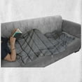 thumbnail image 6 of Anchor Soft Flannel Fleece Throw Blanket, Wooden Marine Rope on the Wall Antique Navy Nature Adventure Themed Art Work, Cozy Plush for Indoor and Outdoor Use, 50" x 60", Grey, by Ambesonne, 6 of 6