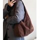 thumbnail image 5 of LHSHIDU Corduroy Shoulder Bag Winter Fall Fashion Crescent Bag Womens Mens Wide Strap Tote Handbag Solid Color, 5 of 6