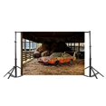 thumbnail image 3 of ABPHOTO 7x5t Photography Backdrop Barn Vintage Car Straw Hay Bale Nature Autumn Photo Background Backdrops, 3 of 4