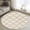 Beige, variant on Beige Moroccan 2'x3' Washable Rug, Morocco Geometric Quatrefoil Lattice Non-Slip Soft Doormat Area Rugs for Entrance Bathroom Bedsides, StainResistant Carpet for Kitchen Bedroom, Entryway Floor Mat