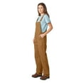 thumbnail image 3 of Dickies Women's Relaxed Fit Bib Overalls with Adjustable Straps, Functional Pockets, and Durable Cotton Denim for Work or Casual Wear, 3 of 4