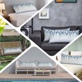 thumbnail image 6 of Blue Roses Body Pillow Covers 20"x60", Spring Floral Elegant Pastoral Flowers Botanical Soft Brushed Microfiber Breathable Throw Pillow Covers, Pillowcase with Zipper for Couch Sofa Bedroom, 6 of 9