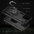 thumbnail image 6 of Decase for Motorola Moto G Stylus 5G Heavy Duty Armor Phone Case,Durable Military Grade Shockproof 360 Rotatable Metal Ring Kickstand Support Magnetic Car Mount Dual Layer Protective Cover,Black, 6 of 7