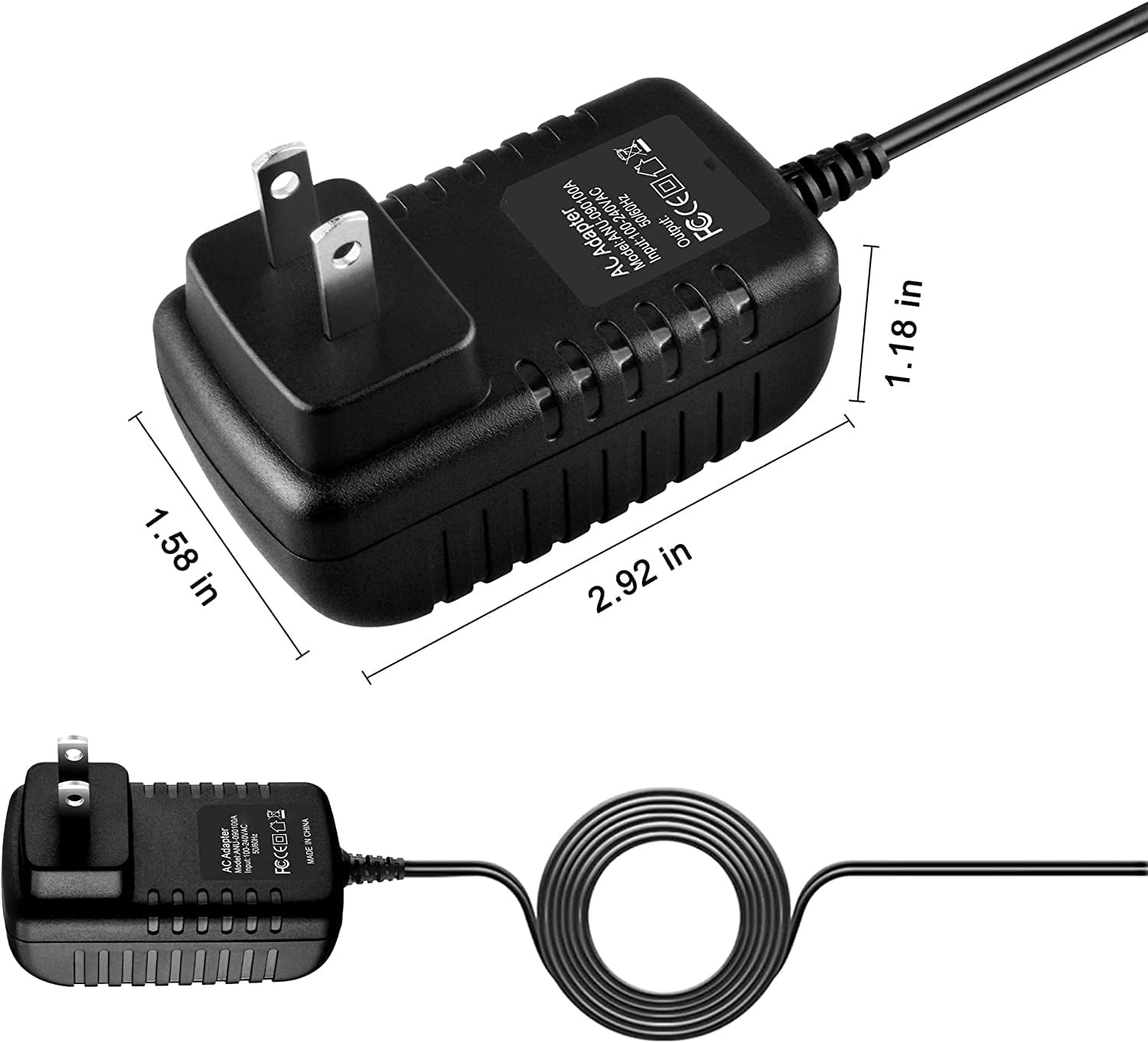 Guy-Tech AC Power Adapter Compatible with Anker Bolder LC40 LC90 LC130 P2 Rechargeable LED Flashlight