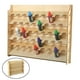 thumbnail image 3 of Vitrina de madera multicapa para pinceles de pigmento, estanterías para herramientas de epoxi como se describe, 3 of 9