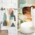 thumbnail image 7 of Yayeee 100% Cotton Hand Towels for Bathroom 16" x 28" Soft Absorbent Kitchen Towel, Simple Clouds, 7 of 7