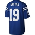 thumbnail image 3 of Men's Mitchell & Ness Johnny Unitas Royal Baltimore Colts Legacy Replica Jersey, 3 of 3