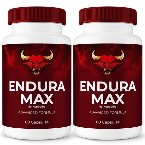 (2 Pack) Endura Max – Original EnduraMax Capsules with a Natural Daily Blend for Energy & Wellness | Clean, Gentle, Easy-to-Swallow Pills (120 Capsules)