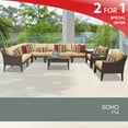 thumbnail image 2 of Soho 11 Piece Outdoor Wicker Patio Furniture Set 11a, 2 of 7