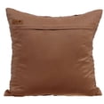 thumbnail image 3 of The HomeCentric Pillow Cover, Brown Pack of 2, 14x14 inch (35x35 cm) Twisted Pintucks Decorative Pillow Covers by The HomeCentric, Solid Color Pillow Covers, Pillow Covers Easter - Brown Wind Folds, 3 of 6