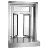 CRL BFW2A Satin Anodized Manual Projected Bi-Fold Service Window