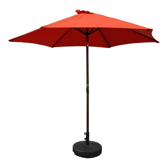St. Kitts Aluminum 9-foot Patio Umbrella, Terra Cotta