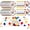Balloon, variant on 41Pcs 40th Birthday Decorations, Rose Gold Birthday Party Supplies Include 20Pcs Plates 20Pcs Napkins and 1Piece Tablecloth, Sweet Forty Year Old Birth Party Tableware for Girl Ladies Women