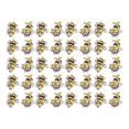 thumbnail image 1 of Yellow And Black Bee Shank Buttons, Cartoon Wooden Sewing Buttons Bright Colors Buttons Composite Wood  For Sewing, 1 of 8