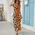 thumbnail image 6 of Leopard Print Pattern Art Sleeveless Dress Women's Summer Suit Dresses for Women 2025 Luxury Party Dress, 6 of 7
