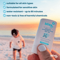 thumbnail image 4 of Bliss Baby Mineral Sunscreen Stick, Premium SPF 50, Natural Zinc Oxide, Fragrance-Free, Hypoallergenic & Dermatologist Tested, Water-Resistant, Vegan, Sensitive Skin - For Babies, Kids & Family, 4 of 8