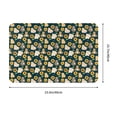 thumbnail image 3 of Bingfone Bear Sunflower Door Mat 16"x24" Front Entrance Non-Slip Low Profile Washable for Entryway, 3 of 7