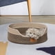 thumbnail image 5 of Cama tejida con cuerda para gatos, cómoda y resistente a los arañazos. Marrón 50cm, 5 of 9