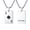 Silver-A, variant on Men's Stainless Steel Ace of Hearts Poker Pendant Necklace Silver Tone Playing Card Jewelry Gift for Him