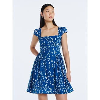 Scoop Women's and Women's Plus New Scubaknit Zip Front Mini Dress, Sizes  XS-4X - Walmart.com