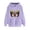 Purple, variant on VBTAPA Mardi Gras Hoodies for Women Carnival Mask Graphic Print Hooded Sweatshirt Drawstring Pullover Hoodie with Kangaroo Pocket Army Green XXL