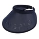 thumbnail image 1 of jewelry2020_uk Visera con clip para mujer Visera para la cabeza Protección 50 Sombrero para el sol Grande Azul marino Hugo Sombrero de visera de ala grande para mujer, 1 of 7